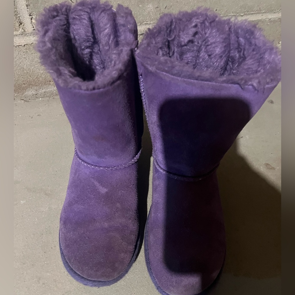 Purple girls Uggs size 2
